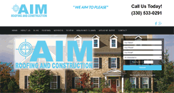 Desktop Screenshot of aimroofingandconstruction.com